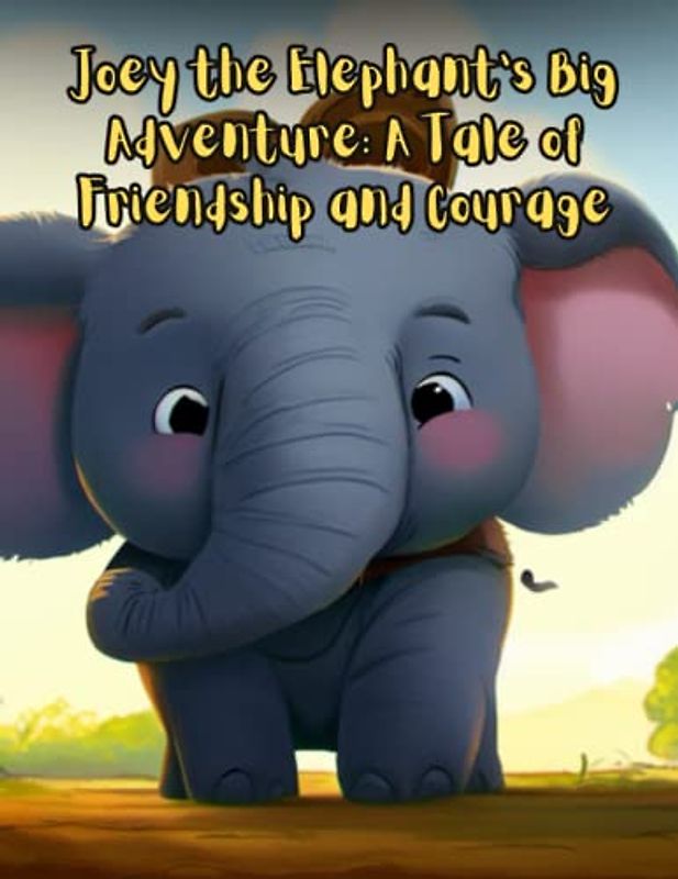 Joey The Elephant's Big Adventure - A Tale of Friendship And Courage: Short Story For kids About Elephant, Perseverance & Self-Confidence, Gift For kids Age 4-8