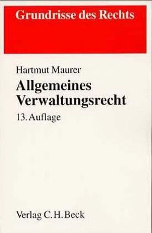 Allgemeines Verwaltungsrecht