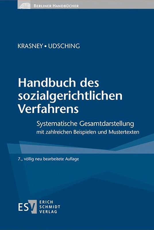 Handbuch des sozialgerichtlichen Verfahrens
