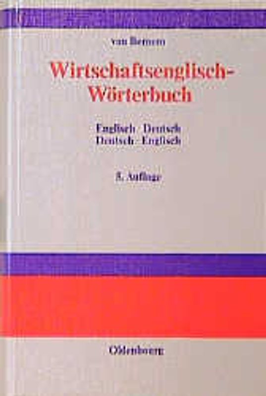 Wirtschaftsenglisch-Wörterbuch