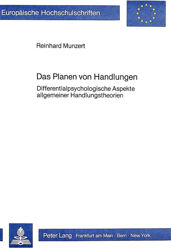 Das Planen von Handlungen