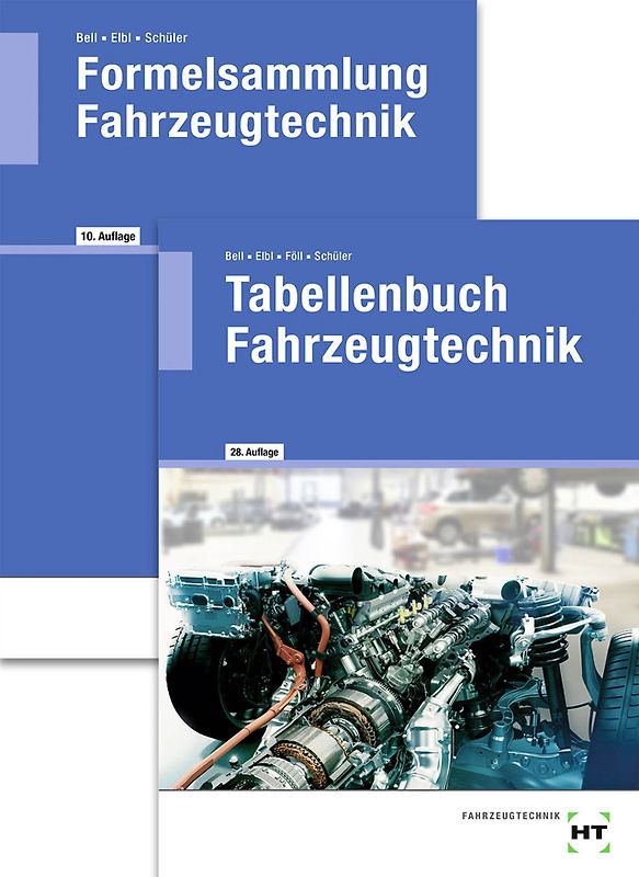 Paketangebot Tabellenbuch Fahrzeugtechnik und Formelsammlung Fahrzeugtechnik