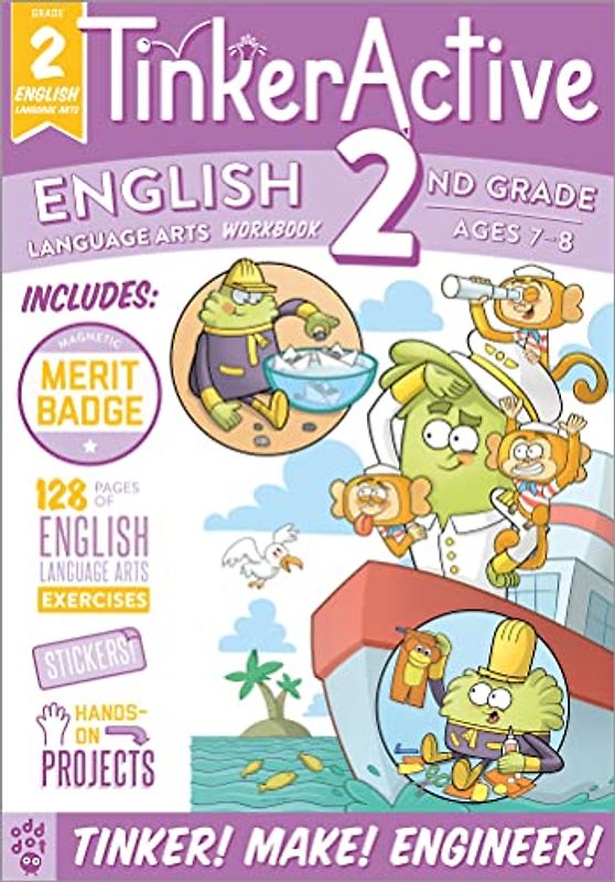 Tinkeractive Workbooks: 2nd Grade English Language Arts: 2nd Grade - English Language Arts - Ages 7-8 (Tinkeractive Workbooks, 9, Band 9)