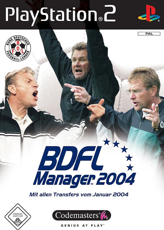 BDFL Manager 2004 PlayStation 2