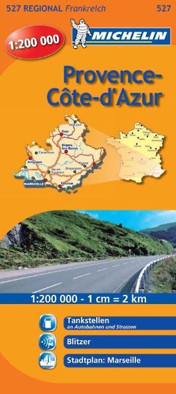 Michelin Provence Cote d'Azur