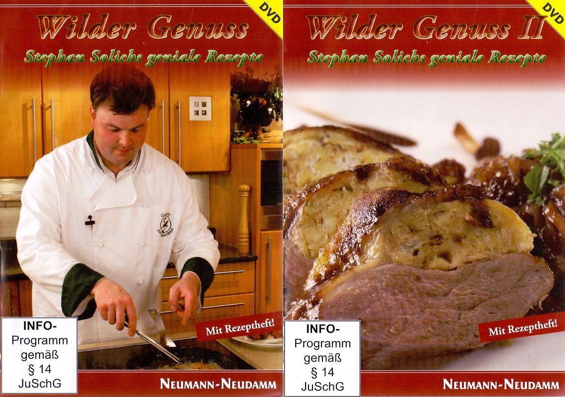 Wilder Genuss / Wilder Genuss II: Stephan Solichs geniale Rezepte - Mit Rezeptheft [2 DVDs] DVD