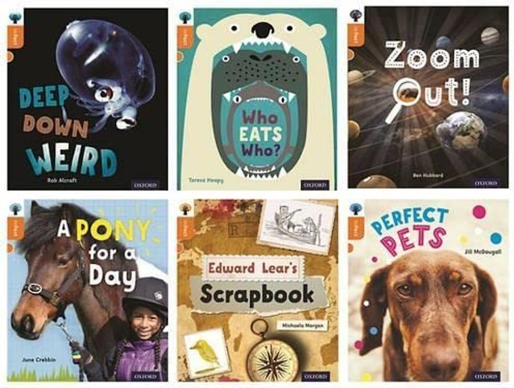 Oxford Reading Tree inFact: Level 6: Mixed Pack of 6