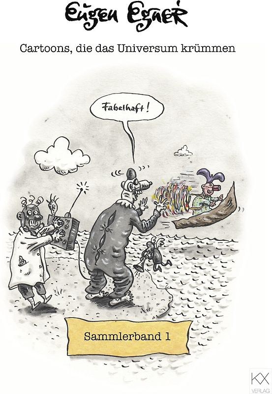 Cartoons, die das Universum krümmen