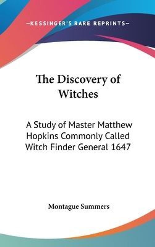 The Discovery of Witches