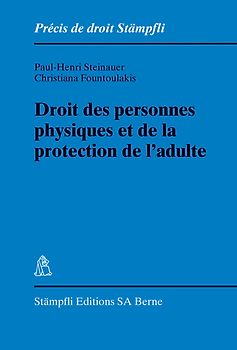 Droit des personnes physiques et de la protection de l'adulte