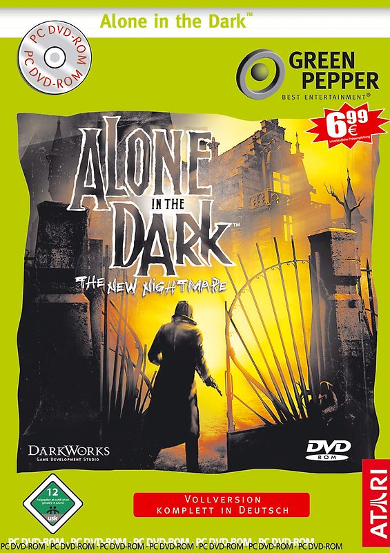 Alone in the Dark: The new Nightmare [Green Pepper] PC Spiele