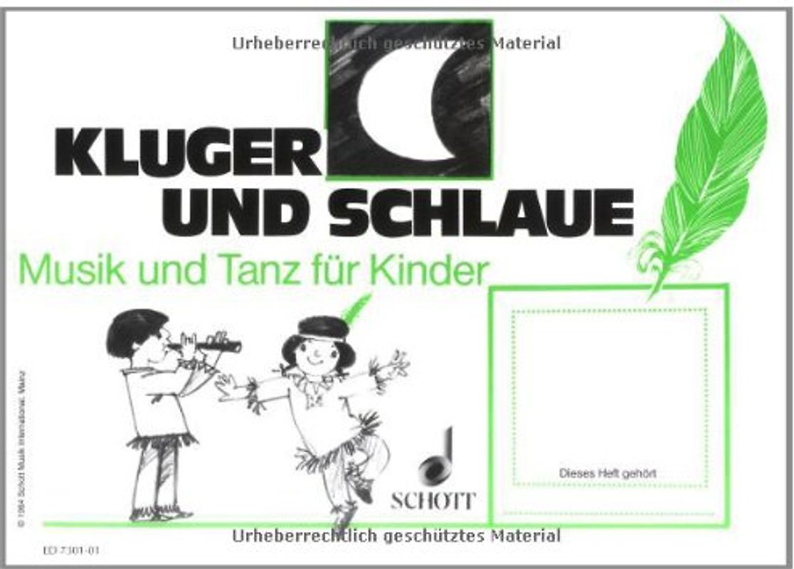 Musik und Tanz für Kinder. Kinderheft 3. Kluger Mond und schlaue Feder