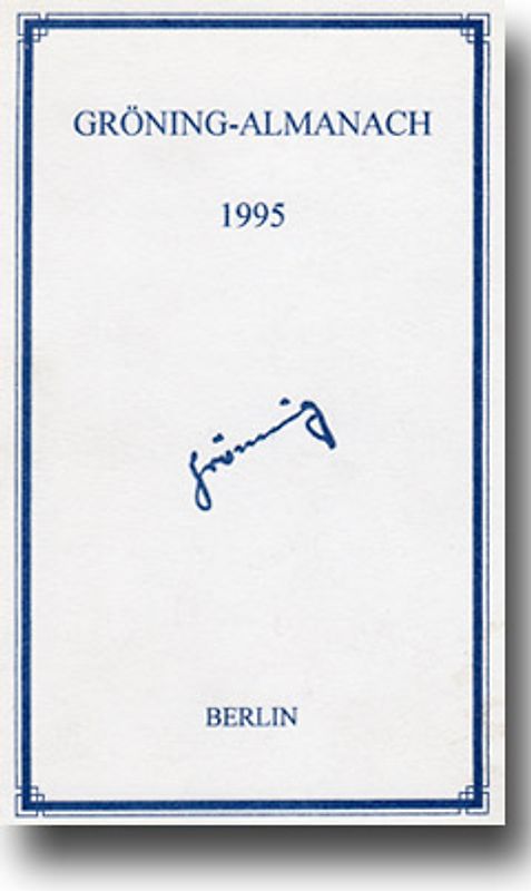 Bruno Groening - Almanach 1995