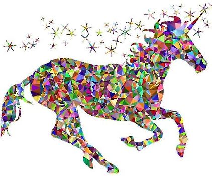 Gemstone Unicorn Notebook