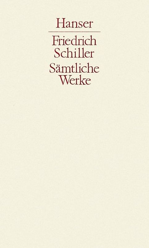 Sämtliche Werke Band 3