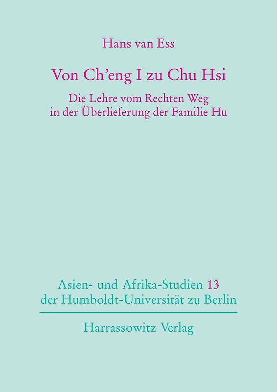 Von Ch'eng I zu Chu Hsi