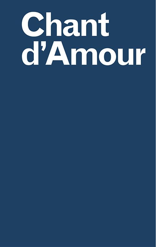 Chant d'Amour. Olaf Nicolai