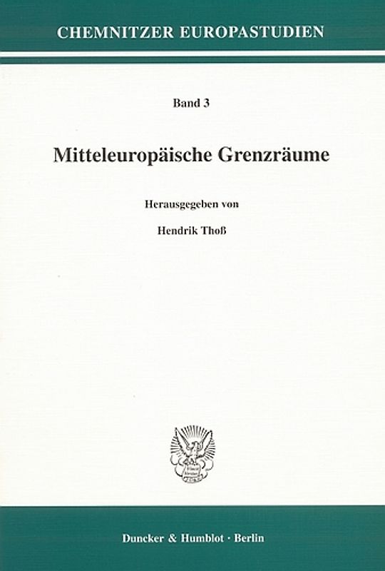 Mitteleuropäische Grenzräume.