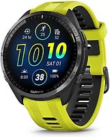 Garmin Forerunner 965 47 mm noir/gris avec bracelet en silicone jaune/gris [Wi-Fi]