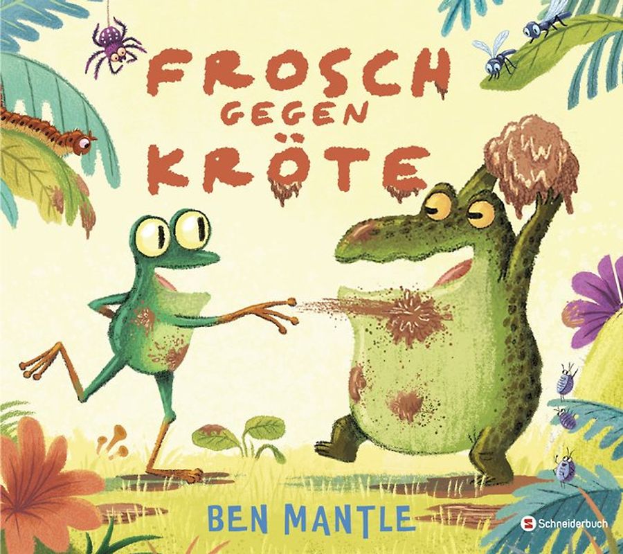 Frosch gegen Kröte