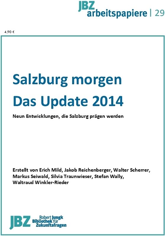Salzburg morgen - Das Update 2014