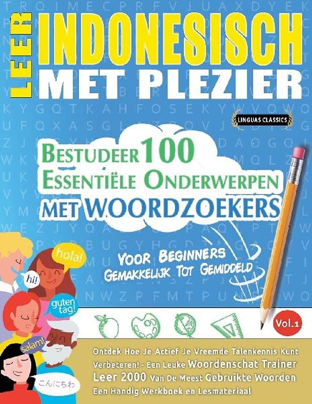 LEER INDONESISCH MET PLEZIER - VOOR BEGINNERS