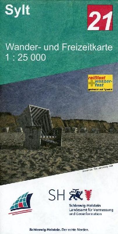 Insel Sylt 1 : 25 000