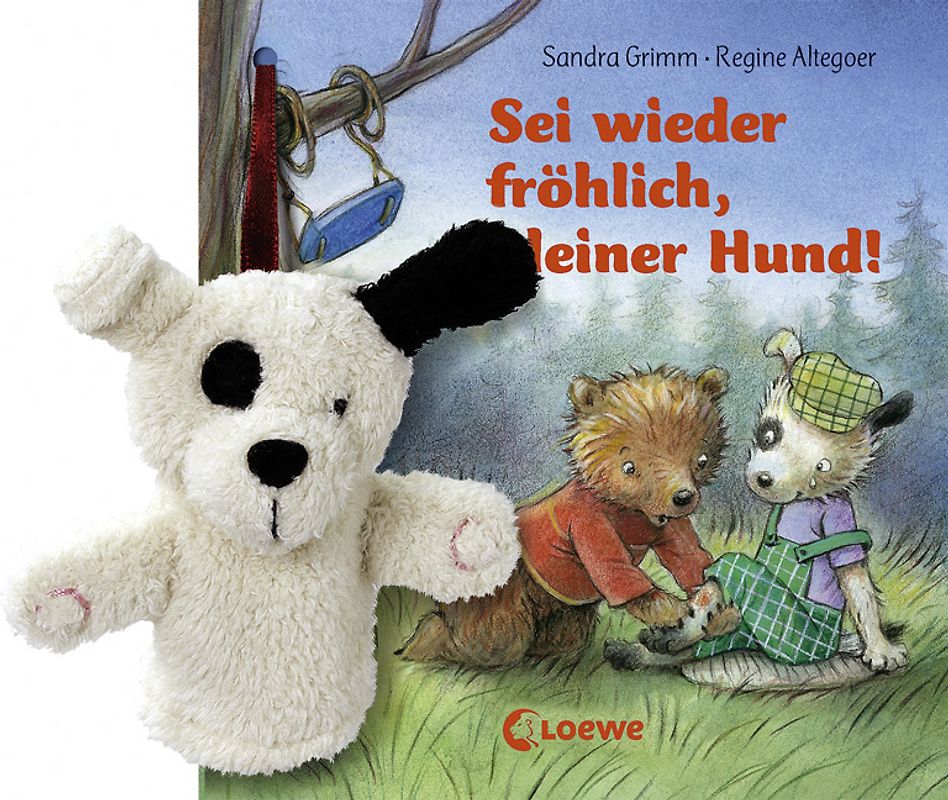 Sei wieder fröhlich, kleiner Hund!