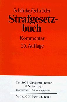 Strafgesetzbuch. Kommentar