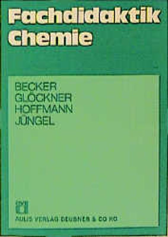 Chemie allgemein / Fachdidaktik Chemie