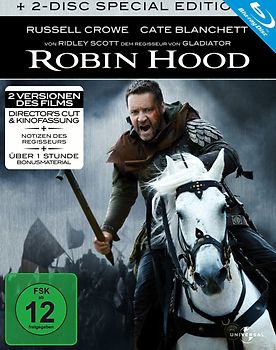 Robin Hood Steelbook - Director's Cut Blu-ray Disc