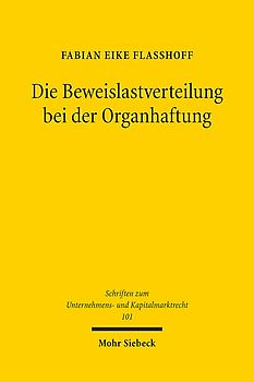 Die Beweislastverteilung bei der Organhaftung