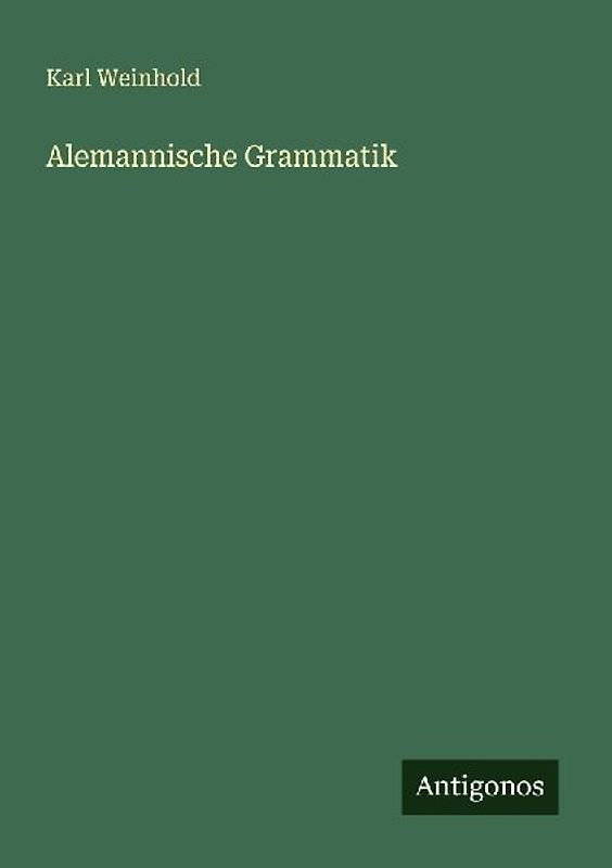 Alemannische Grammatik