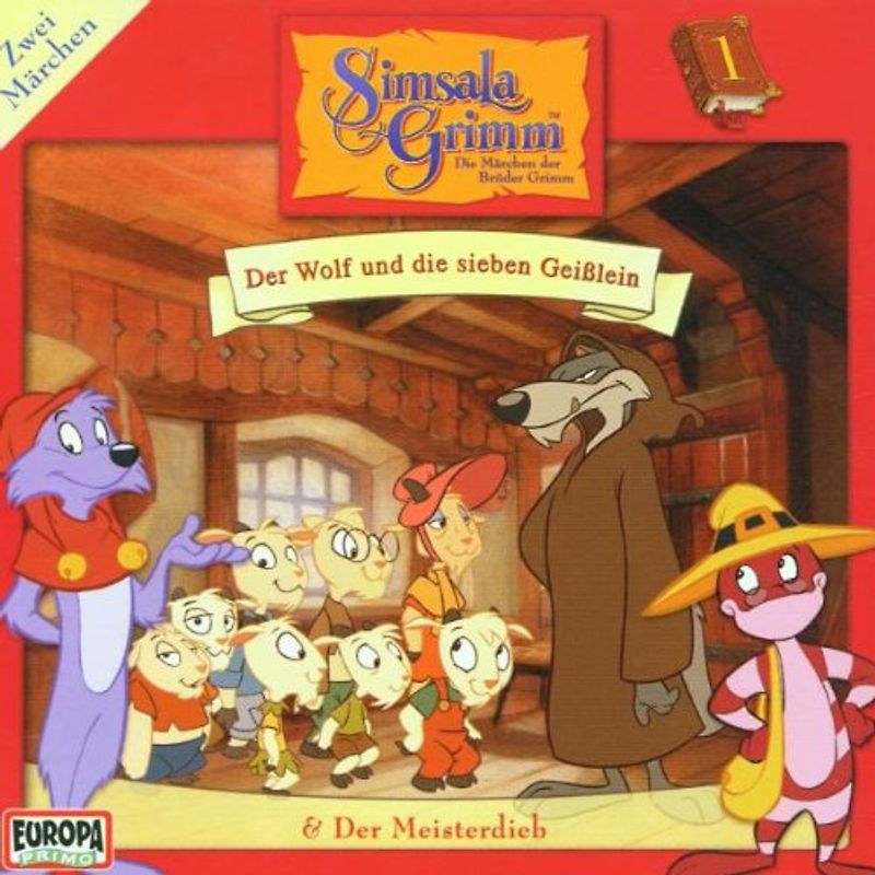 Simsalagrimm 1 - Der Wolf und die sieben Geißlein & Der Meisterdieb
