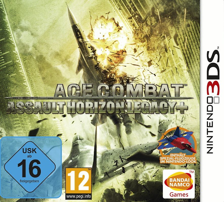 Ace Combat - Assault Horizon Legacy+ Nintendo 3DS