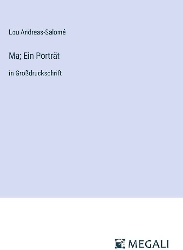 Ma; Ein Porträt