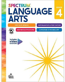 Spectrum Language Arts Workbook, Grade 4