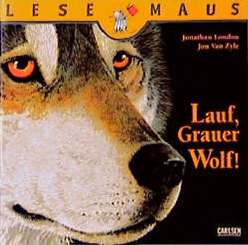 Lauf, grauer Wolf