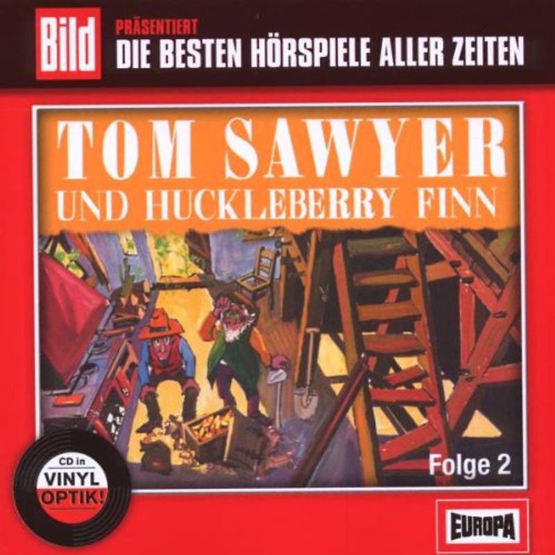 Bild Präsentiert:die Besten Hörspiele Aller Zeiten - 16/Tom Sawyer+Huckleberry Finn 2