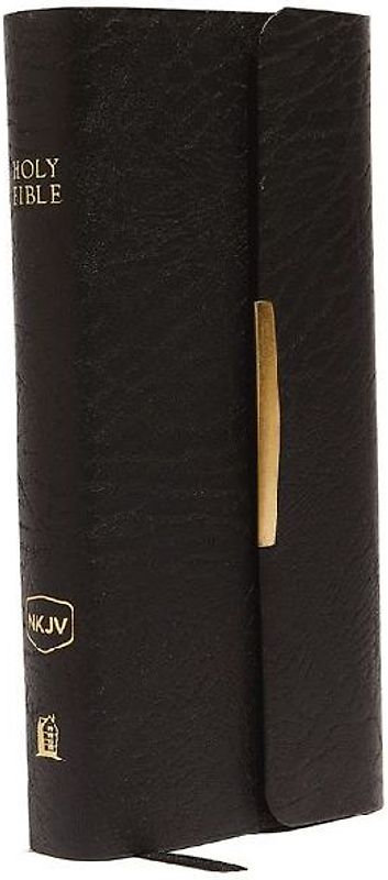 Classic Companion Bible-NKJV-Snap Flap: New King James Classic Companion Slimline Bible