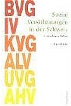 Sozialversicherungen in der Schweiz