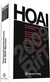 HOAI 2009 - Honorartabellenbuch mit RiFT-Werten