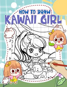 How To Draw Kawaii Girl: Mastering The Art Of Drawing With 25 Step-By-Step And Basic Pictures Inside | Gifts For Beginners, Family And Friends To Have Fun And Relax