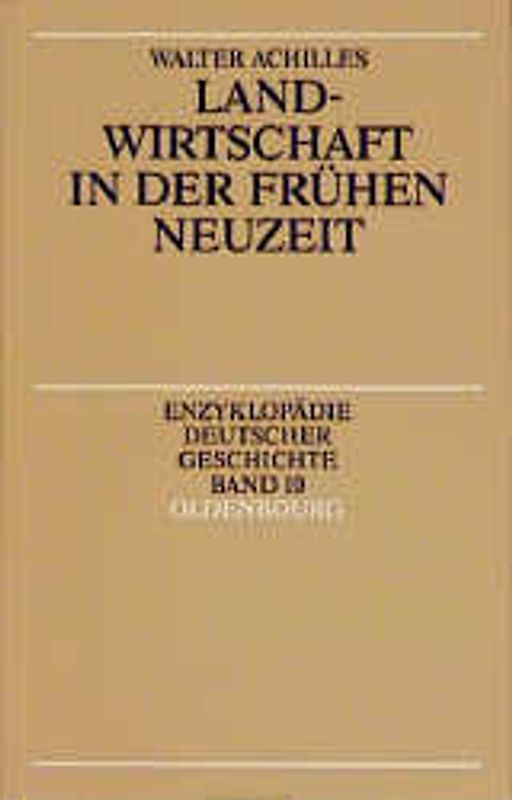 Landwirtschaft in der Frühen Neuzeit