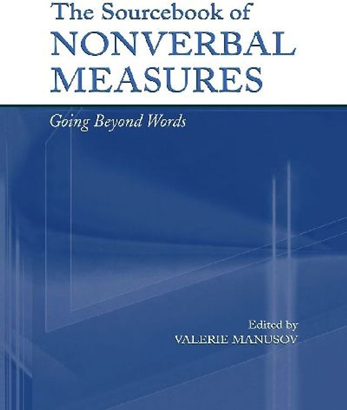 The Sourcebook of Nonverbal Measures