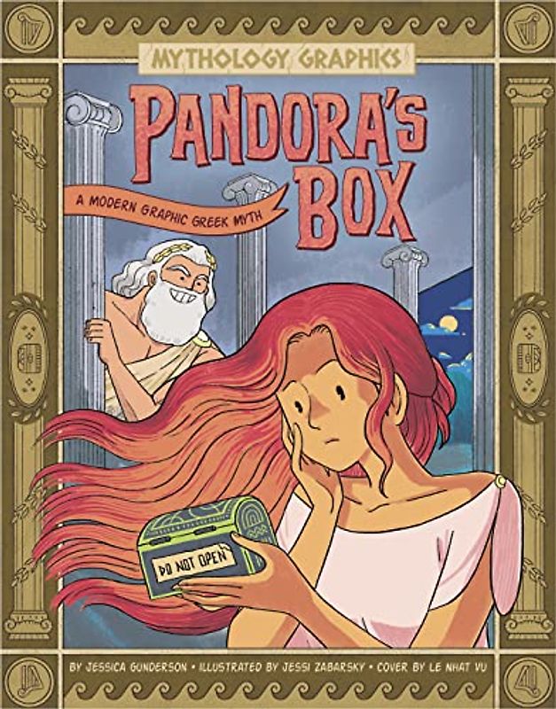 Pandora's Box: A Modern Graphic Greek Myth (Mythology Graphics)