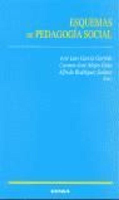 Esquemas de pedagogía social