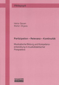 Partizipation – Relevanz – Kontinuität
