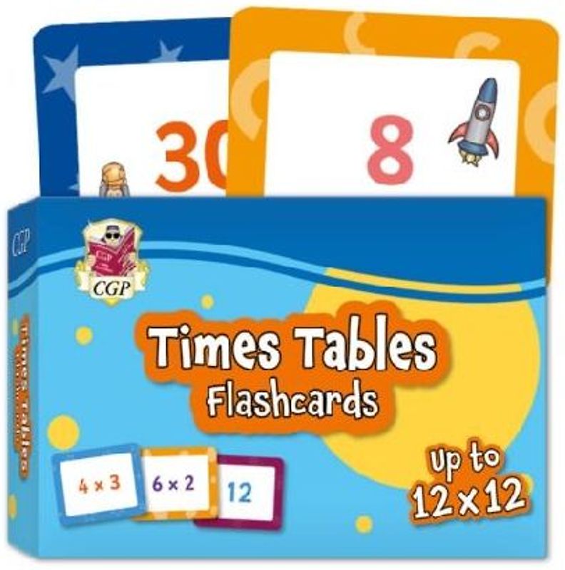 Times Tables Flashcards: perfect for learning the 1 to 12 times tables
