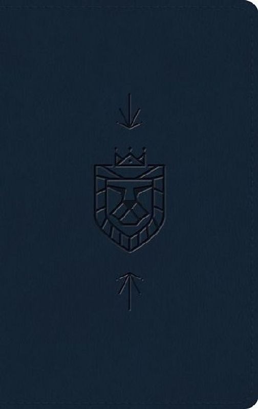 ESV Holy Bible for Kids (Trutone, Dark Blue, Lion of Judah Design)